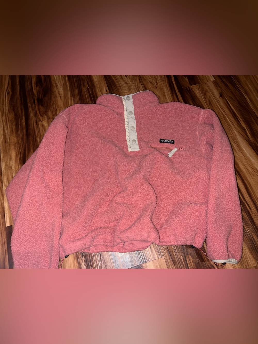 Columbia Coral Snap-Front Sherpa Pullover